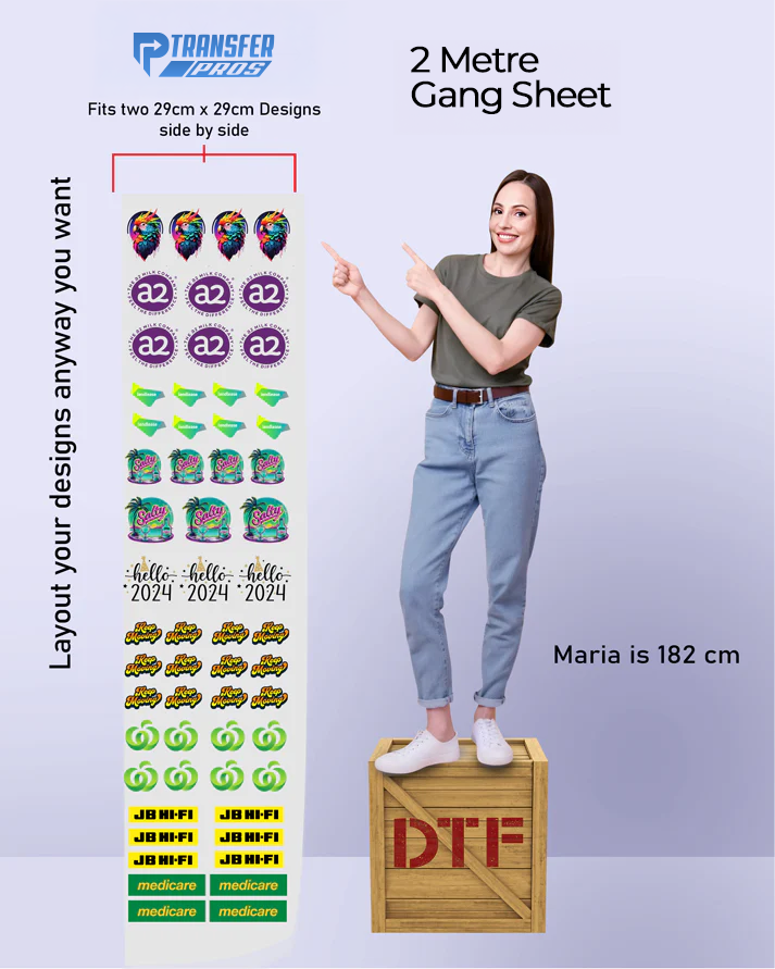 DTF Transfers Gang Sheet Uploader